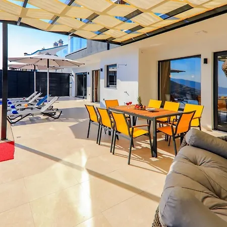 5 Star With 4 Bedrooms Antalya 1052 Villa Kalkan