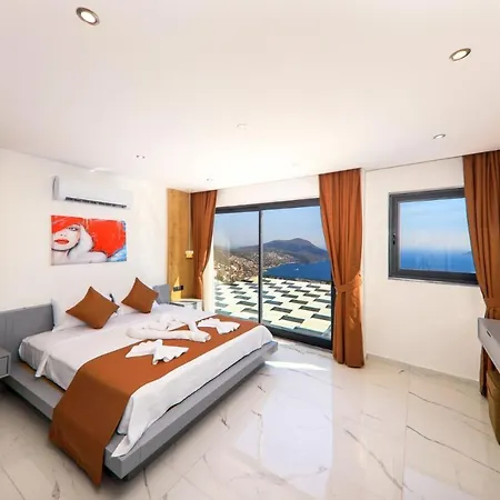 5 Star With 4 Bedrooms Antalya 1052 * 칼칸